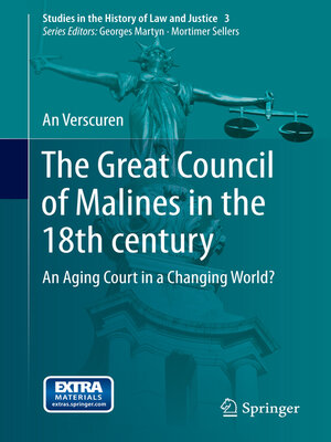 cover image of The Great Council of Malines in the 18th century